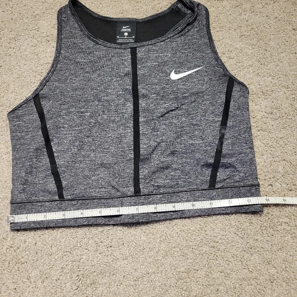 Nike Pro Hypercool Mesh Racerback Cropped Tank Top - Picture 10 of 11